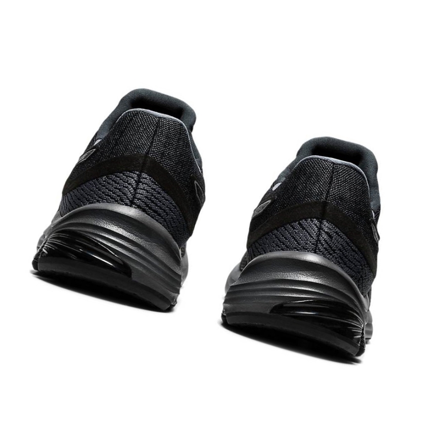 Black Men's Asics GEL-PULSE 12 MONO-SOCK Running Shoes | US85604VO - Asics Outlet Sale