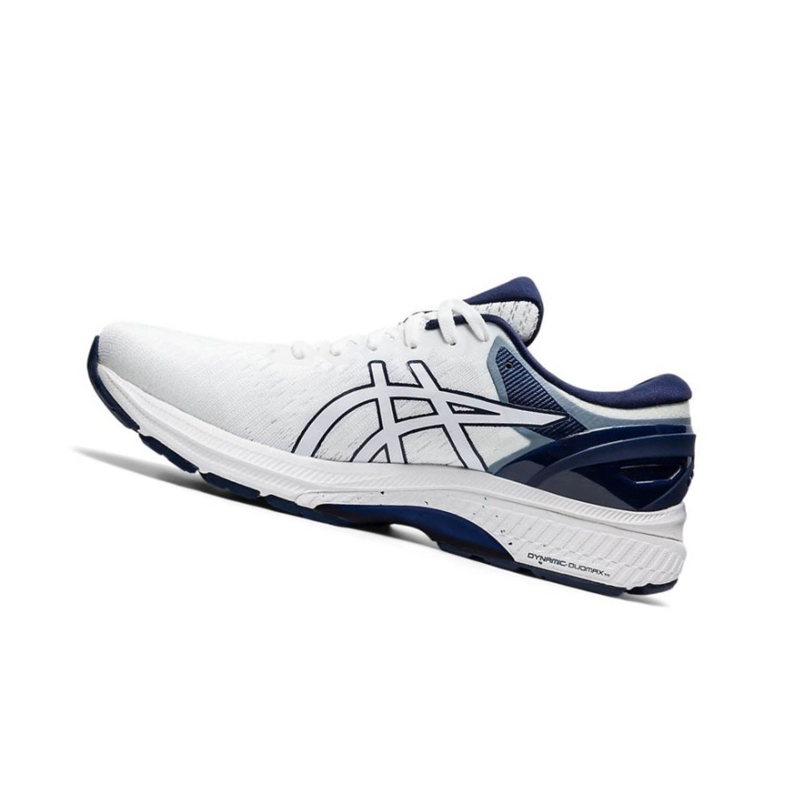 White Men's Asics GEL-KAYANO 27 Running Shoes | US70923YU - Asics Outlet Sale