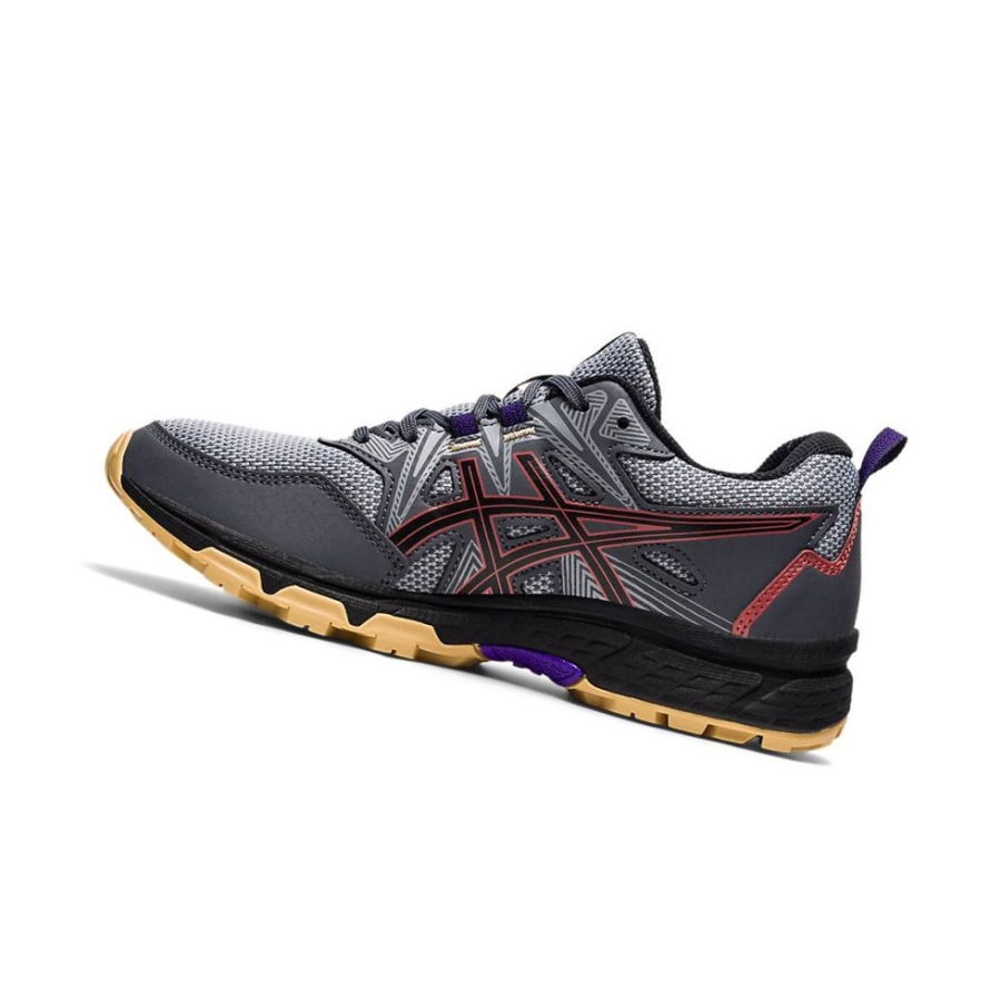 Grey Women's Asics GEL-VENTURE 8 Wide Trail Running Shoes | US92064NC - Asics Outlet Sale