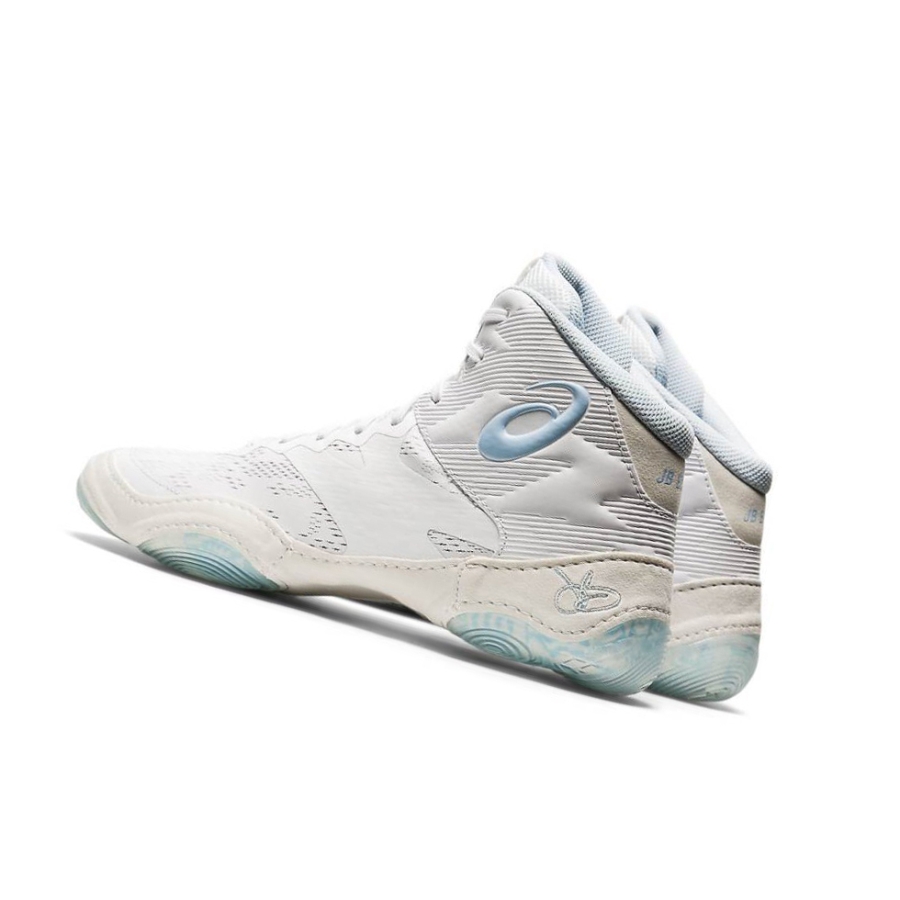 White Men's Asics JB ELITE IV Wrestling Shoes | US95041MU - Asics Outlet Sale