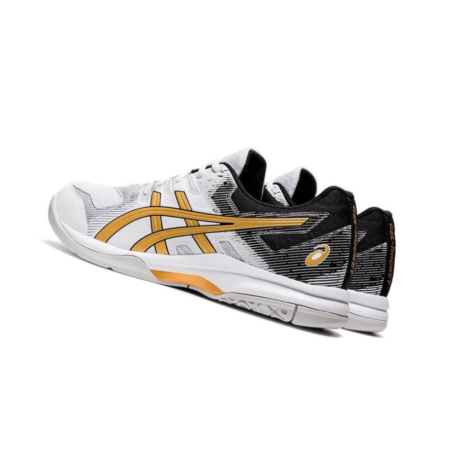 White Men's Asics GEL-ROCKET 9 Volleyball Shoes | US40972ZP - Asics Outlet Sale