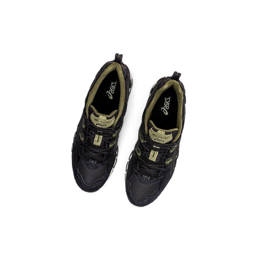 Black Men's Asics GEL-NANDI 360 Sneakers | US65341PE - Asics Outlet Sale