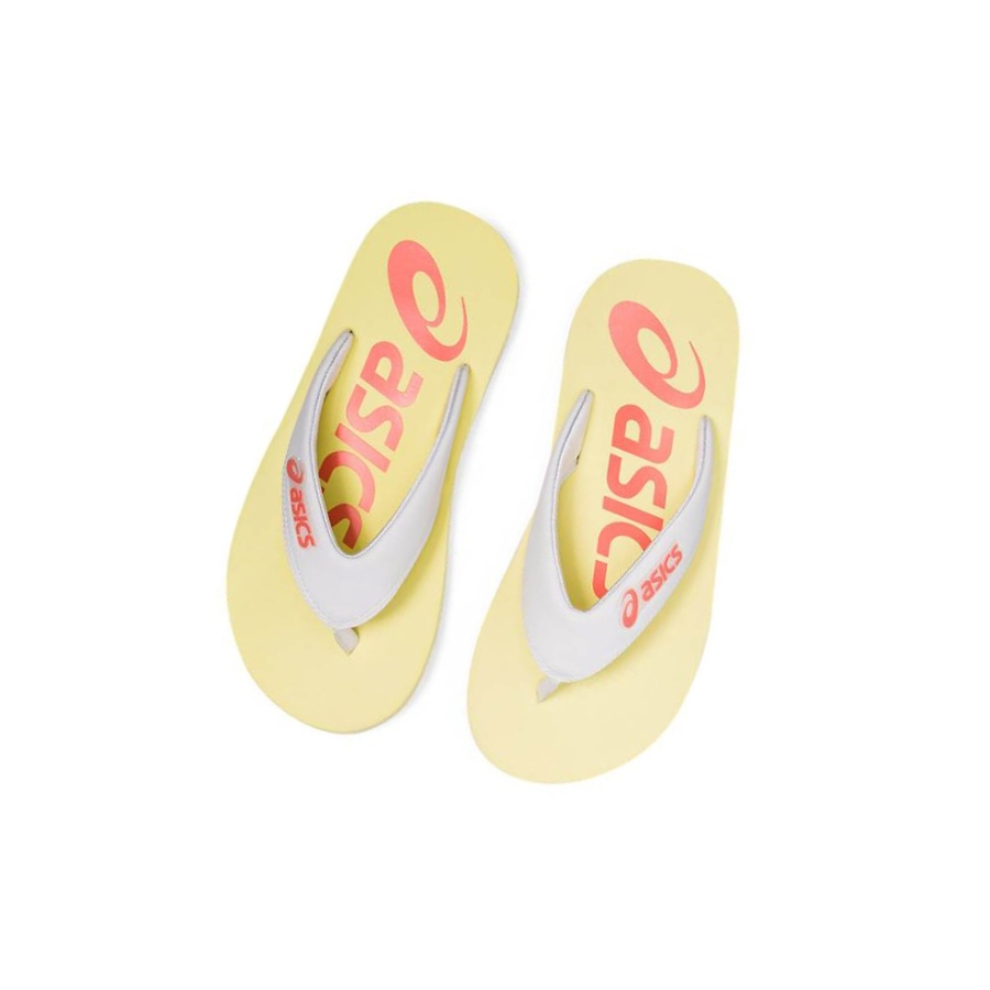 White Women's Asics ZORIAN BM Sandals | US63981NY - Asics Outlet Sale