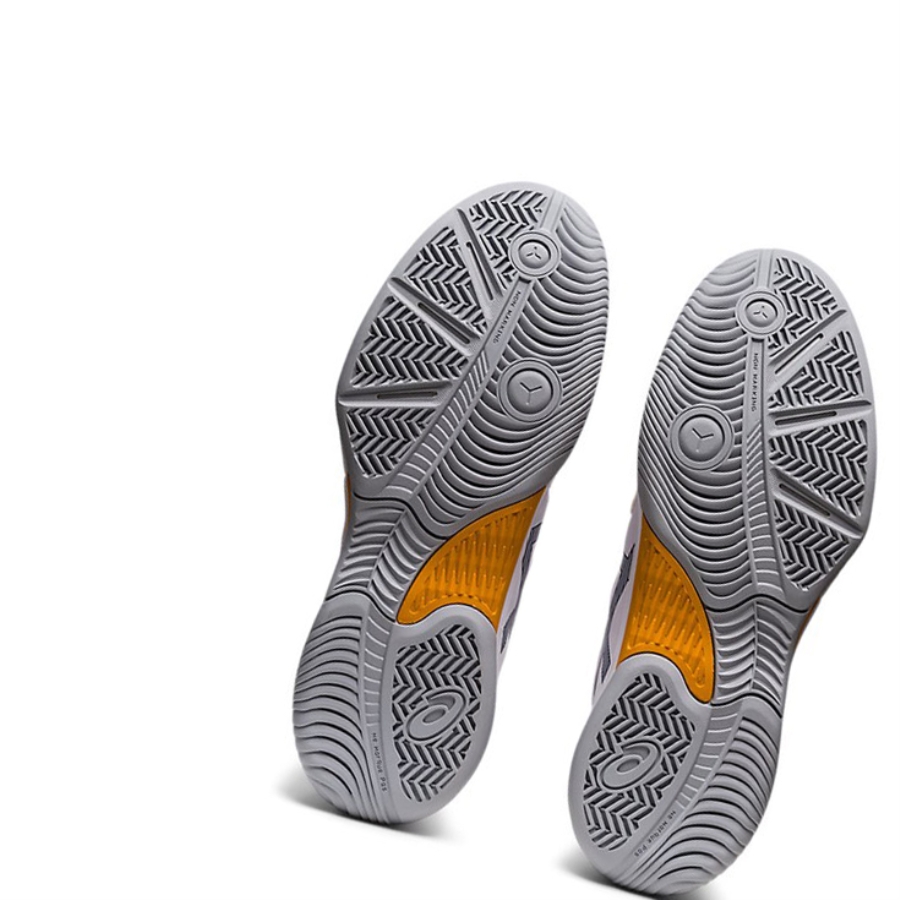 White / Deep Ocean Men's Asics GEL-RENMA Tennis Shoes | US16438FA - Asics Outlet Sale