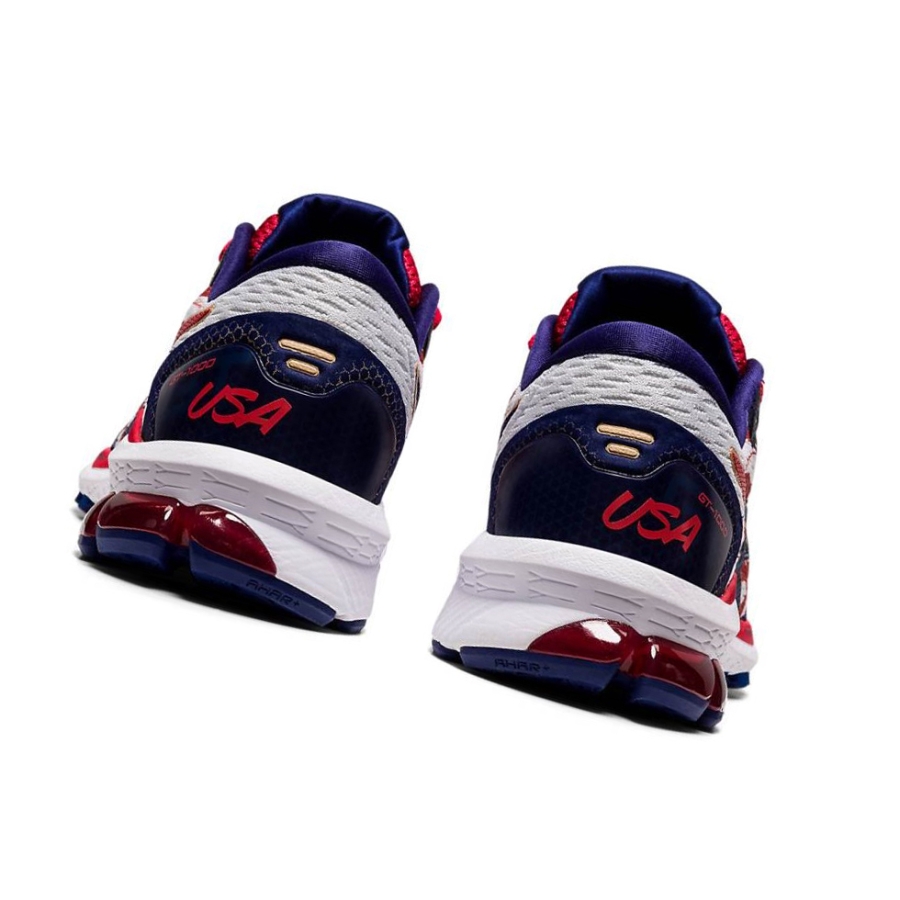 White Women's Asics GT-1000 9 Running Shoes | US32689IP - Asics Outlet Sale