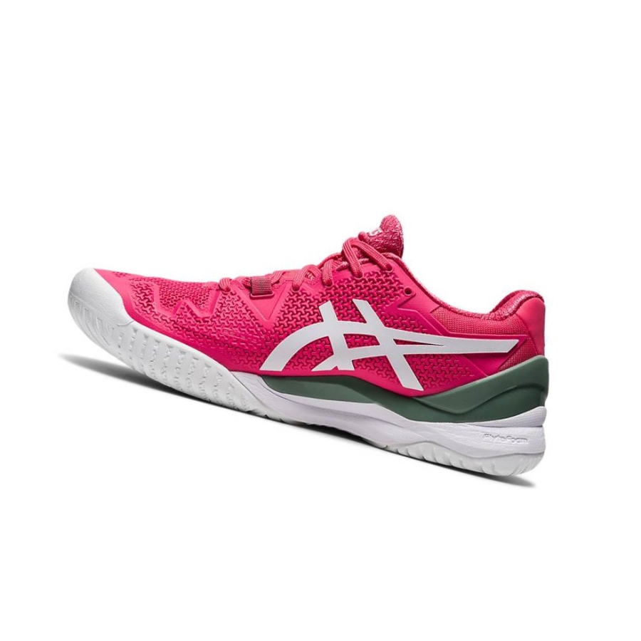 Pink Women's Asics GEL-RESOLUTION 8 Tennis Shoes | US28035TQ - Asics Outlet Sale