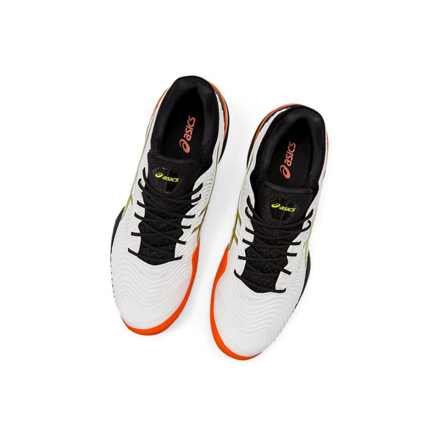 White / Black Men's Asics COURT FF 2 Tennis Shoes | US58103LZ - Asics Outlet Sale