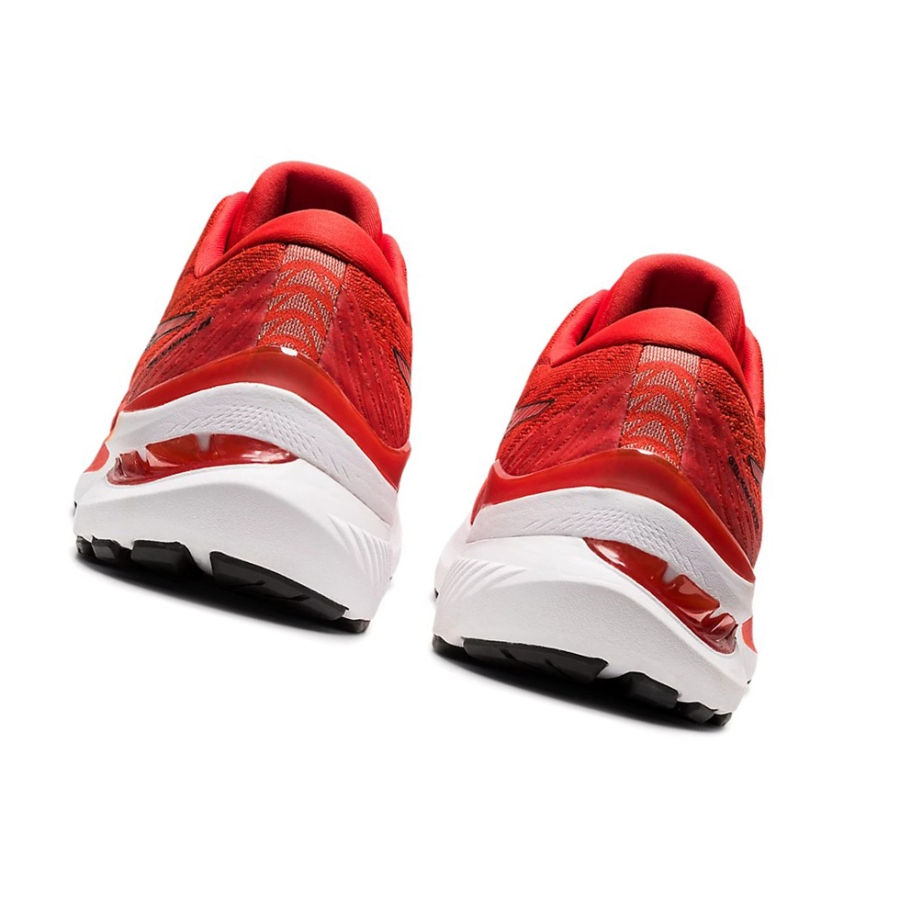 Cherry Tomato / Black Men's Asics GEL-KAYANO 29 Running Shoes | US38610SP - Asics Outlet Sale