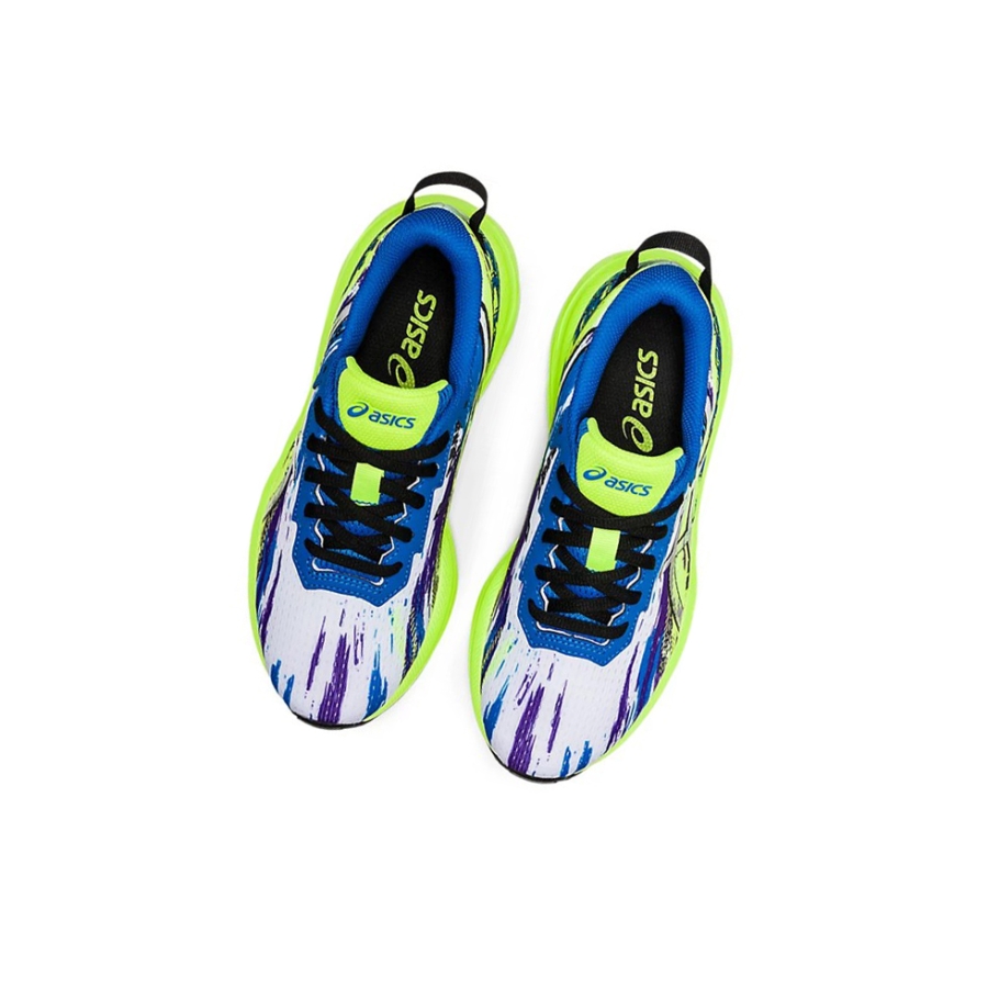 White / Black Kids' Asics GEL-NOOSA TRI 13 GS Running Shoes | US50216HR - Asics Outlet Sale