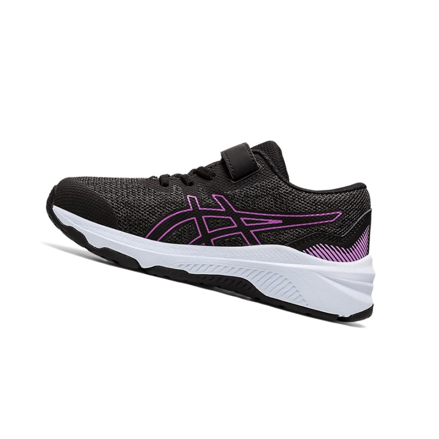 Graphite Grey / Orchid Kids' Asics GT-1000 11 PS Running Shoes | US64579XC - Asics Outlet Sale