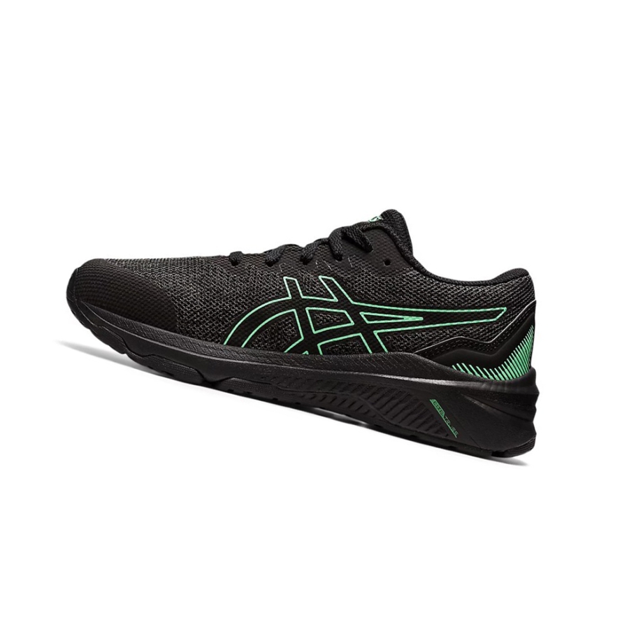 Graphite Grey / New Leaf Kids' Asics GT-1000 11 GS Running Shoes | US38019CN - Asics Outlet Sale
