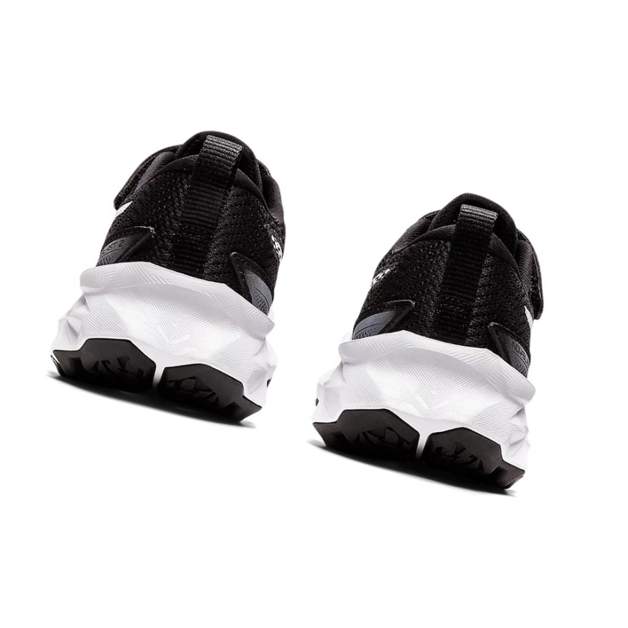 Black / White Kids' Asics NOVABLAST 2 PS Running Shoes | US54028FT - Asics Outlet Sale