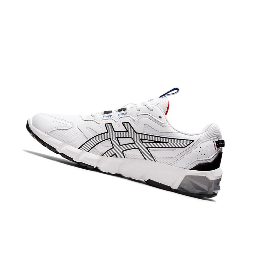 White / Black Men's Asics GEL-QUANTUM 90 Sneakers | US64120YT - Asics Outlet Sale