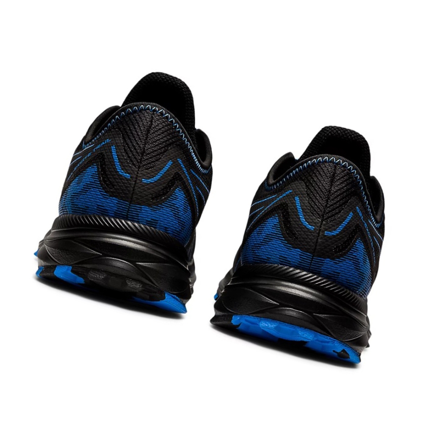 Black / Blue Men's Asics GEL-EXCITE TRAIL Running Shoes | US42605VD - Asics Outlet Sale
