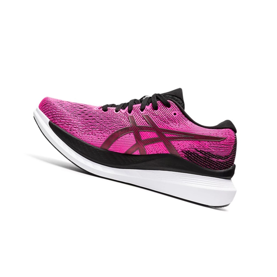 Pink Glo / Black Women's Asics GlideRide 3 Running Shoes | US03145OZ - Asics Outlet Sale
