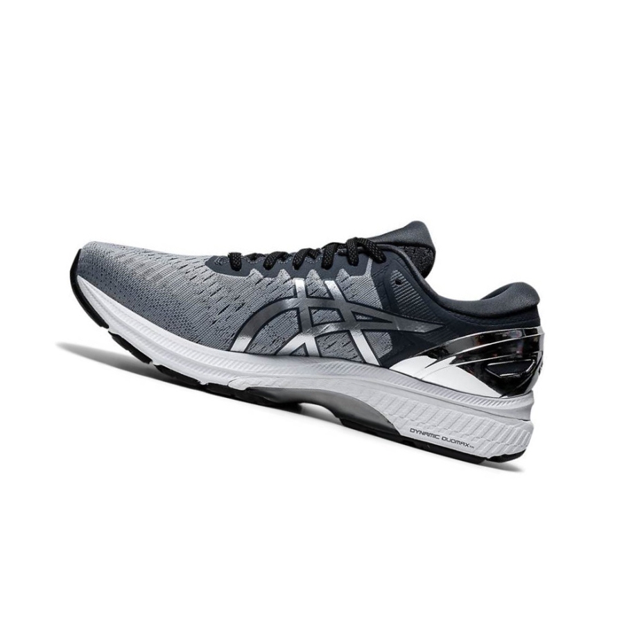 Grey Men's Asics GEL-KAYANO 27 PLATINUM Running Shoes | US95360SC - Asics Outlet Sale