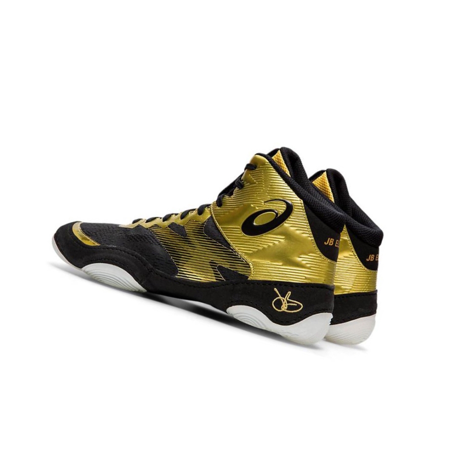 Gold Men's Asics JB ELITE IV Wrestling Shoes | US54798FO - Asics Outlet Sale