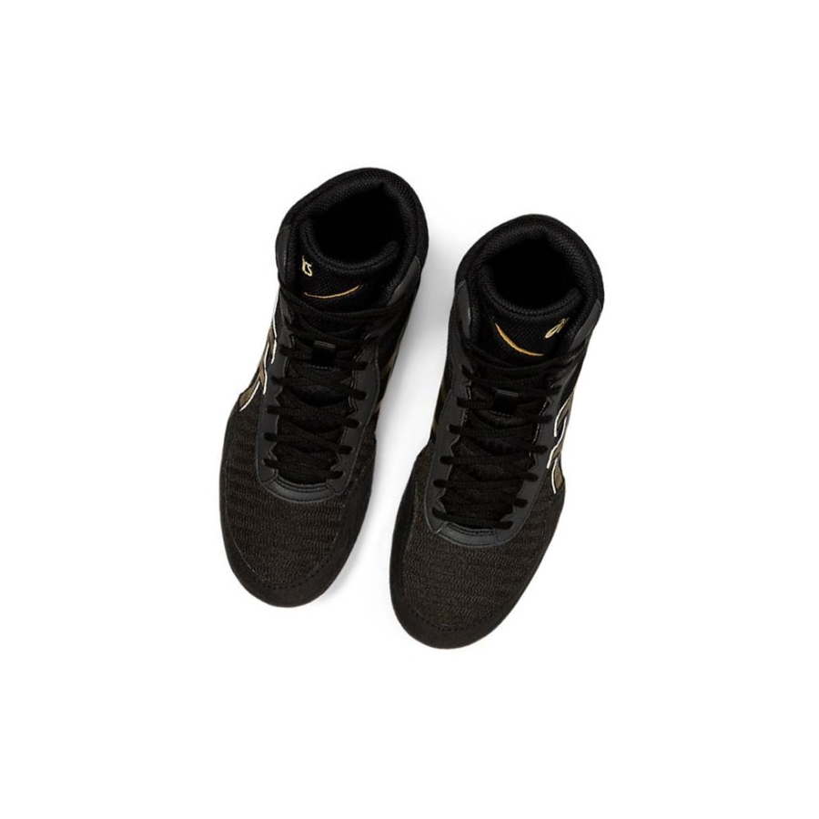 Black Men's Asics MATCONTROL 2 Wrestling Shoes | US26183XF - Asics Outlet Sale
