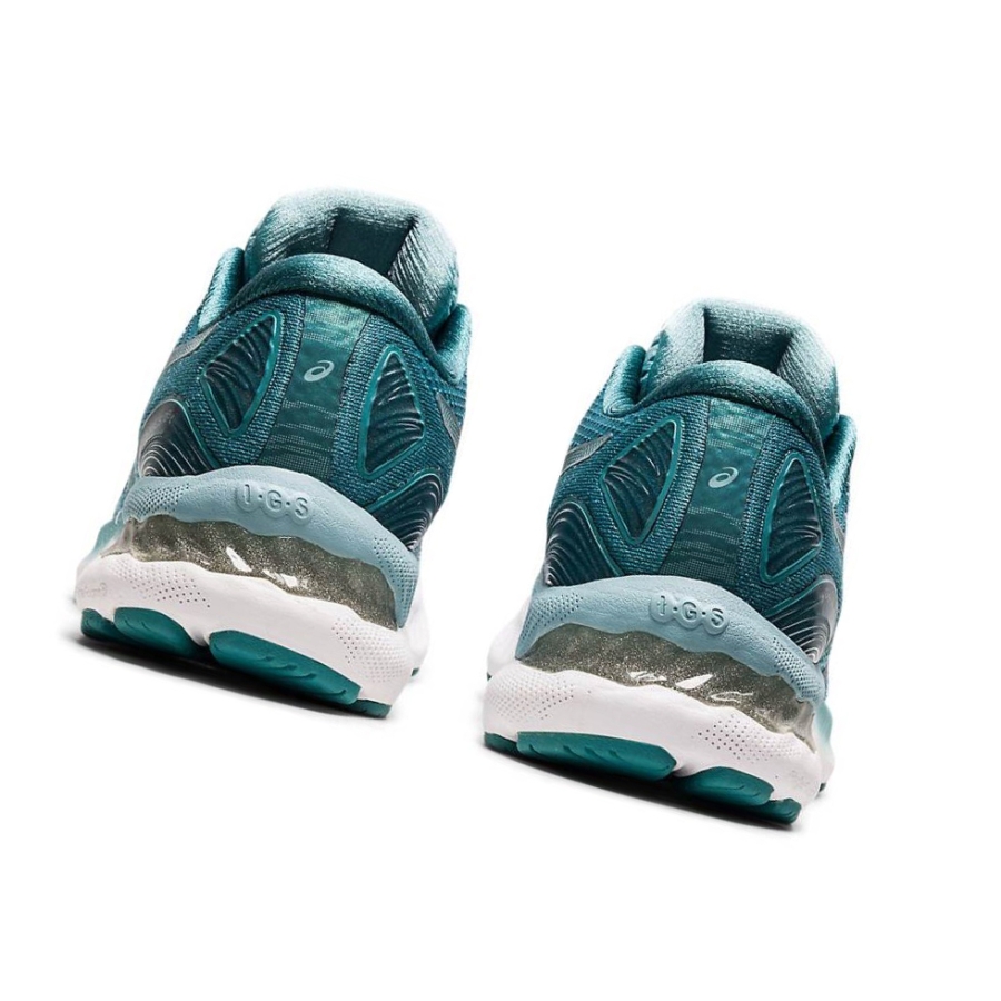 Mint Women's Asics GEL-NIMBUS 23 Running Shoes | US92847HU - Asics Outlet Sale