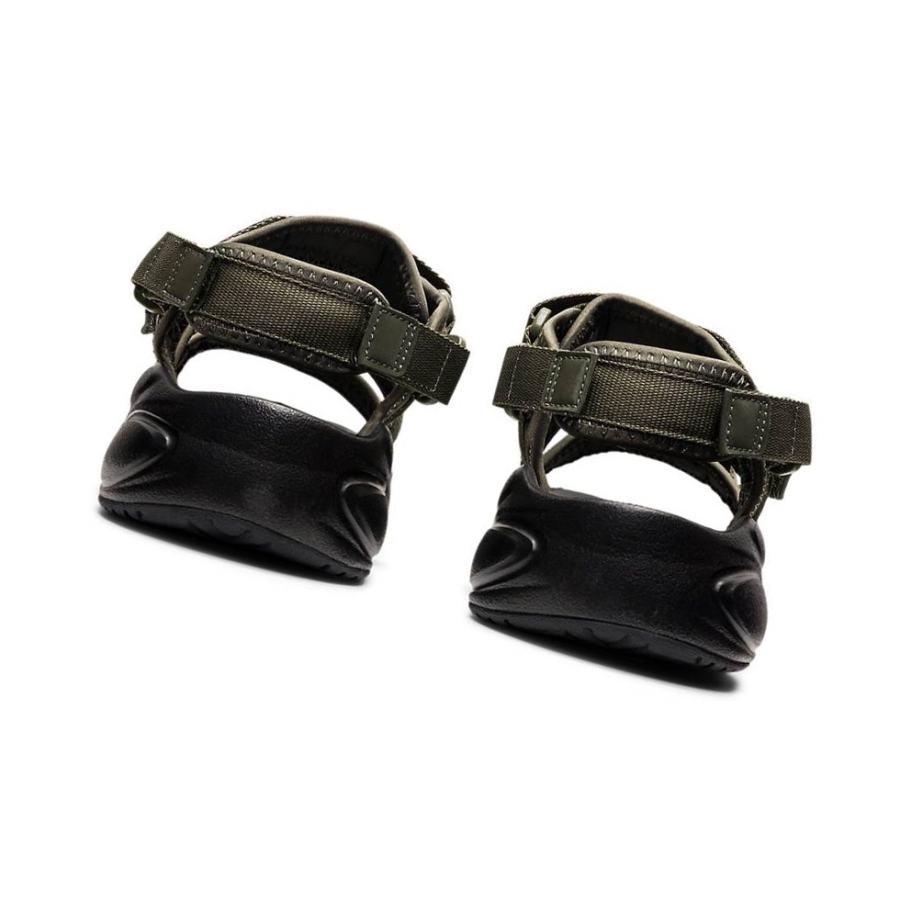 Olive Men's Asics GEL-BONDAL Sandals | US07841BT - Asics Outlet Sale