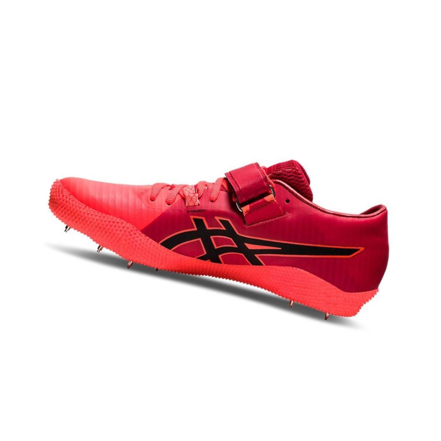 Red Women's Asics HIGH JUMP PRO 2 R Track Shoes | US28614VX - Asics Outlet Sale