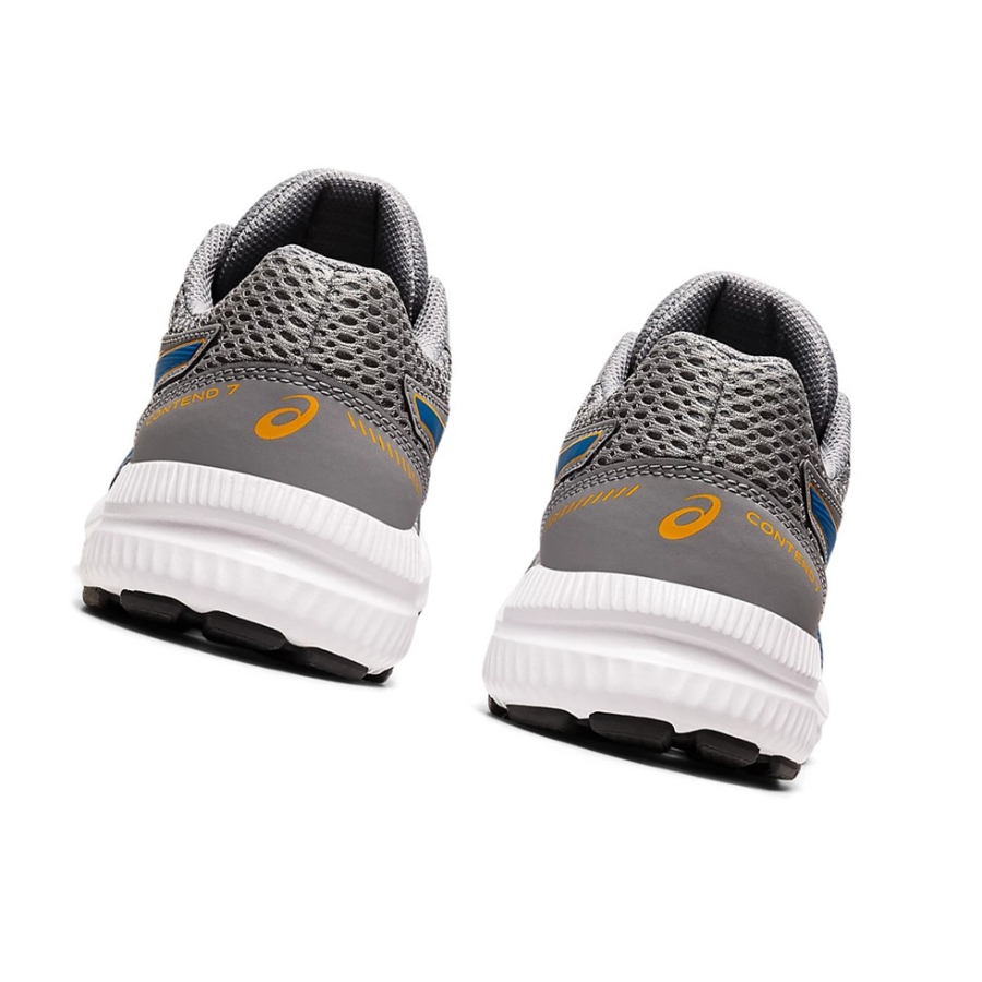 Sheet Rock / Electric Blue Kids' Asics CONTEND 7 GS Running Shoes | US13874VK - Asics Outlet Sale