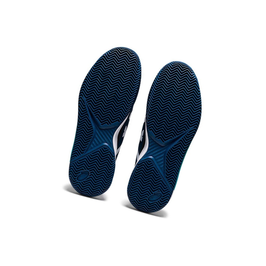 Mako Blue / White Men's Asics GEL-RESOLUTION 8 CLAY Tennis Shoes | US49125IC - Asics Outlet Sale