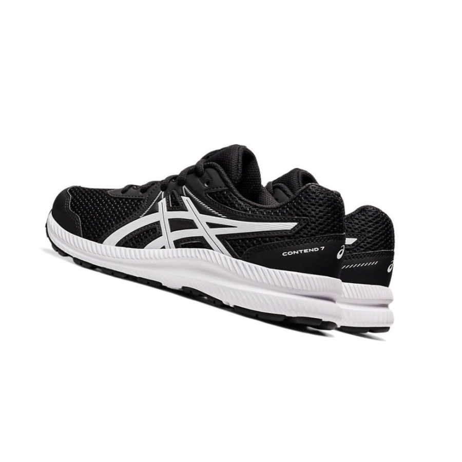 Black Kids' Asics CONTEND 7 GS Running Shoes | US58941DZ - Asics Outlet Sale