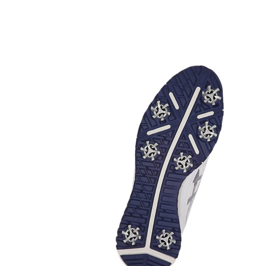 White / Peacoat Men's Asics GEL-PRESHOT BOA Golf Shoes | US59638FQ - Asics Outlet Sale