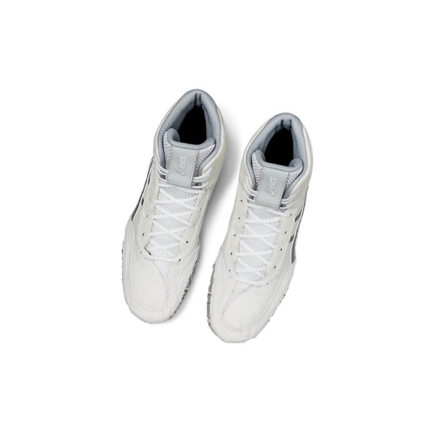 White Men's Asics AGGRESSOR 4 Wrestling Shoes | US64127FA - Asics Outlet Sale