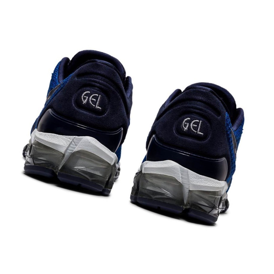 Navy Men's Asics GEL-QUANTUM 360 5 Knit Sneakers | US18736DN - Asics Outlet Sale