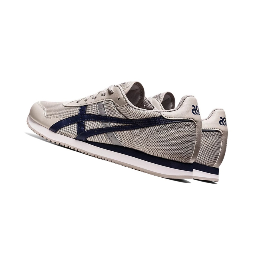 Oyster Grey / Peacoat Men's Asics TIGER RUNNER Sneakers | US38129DY - Asics Outlet Sale
