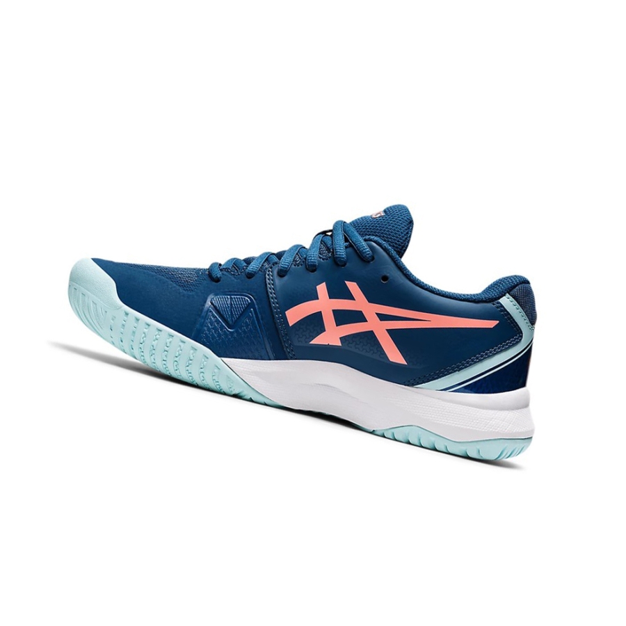 Light Indigo / Guava Women's Asics GEL-CHALLENGER 13 Tennis Shoes | US12860PR - Asics Outlet Sale