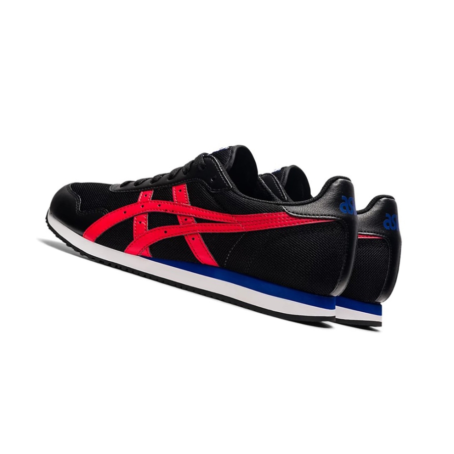 Black / Red Men's Asics TIGER RUNNER Sneakers | US49752OX - Asics Outlet Sale