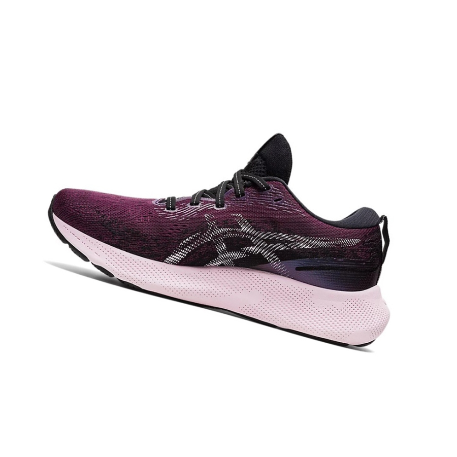 Black / Barely Rose Women's Asics GEL-NIMBUS LITE 3 Running Shoes | US64209IK - Asics Outlet Sale