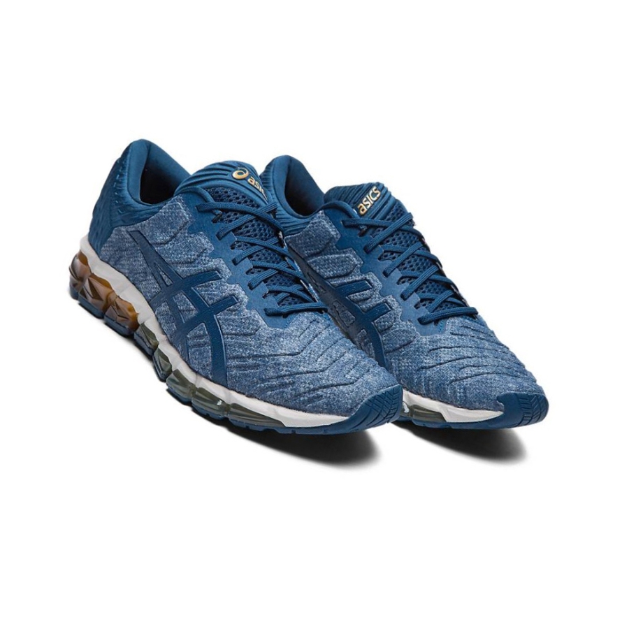 Blue Men's Asics GEL-QUANTUM 360 5 Sneakers | US50924TN - Asics Outlet Sale