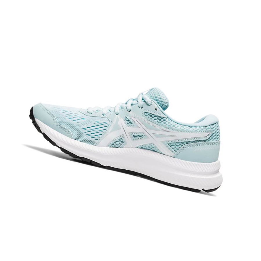 Light Turquoise Women's Asics GEL-CONTEND 7 Running Shoes | US08325TW - Asics Outlet Sale