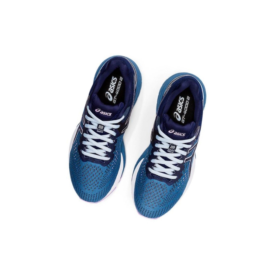 Navy Women's Asics GT-4000 2 Wide Running Shoes | US19482EJ - Asics Outlet Sale