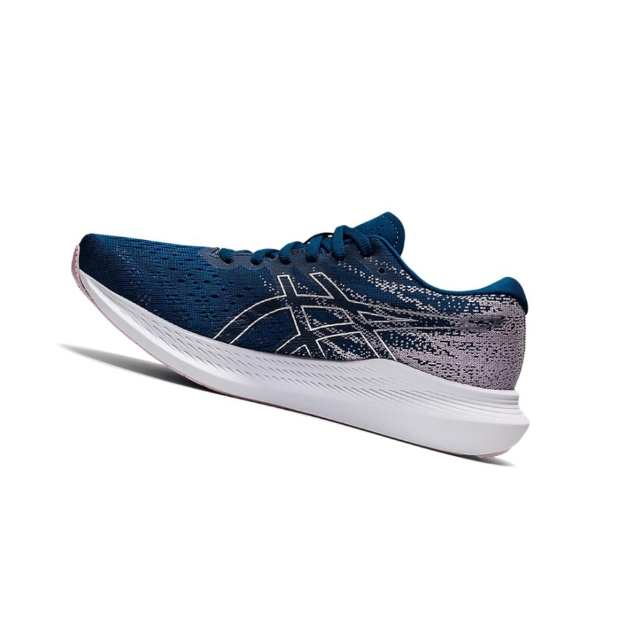 Mako Blue / Pure Silver Women's Asics EvoRide 3 Running Shoes | US29674MQ - Asics Outlet Sale