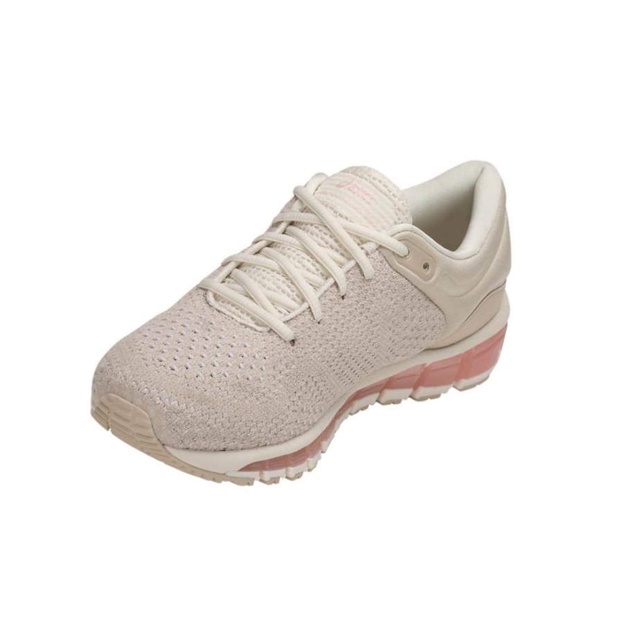 Beige Women's Asics GEL-Quantum 360 Kni Sneakers | US46791FJ - Asics Outlet Sale