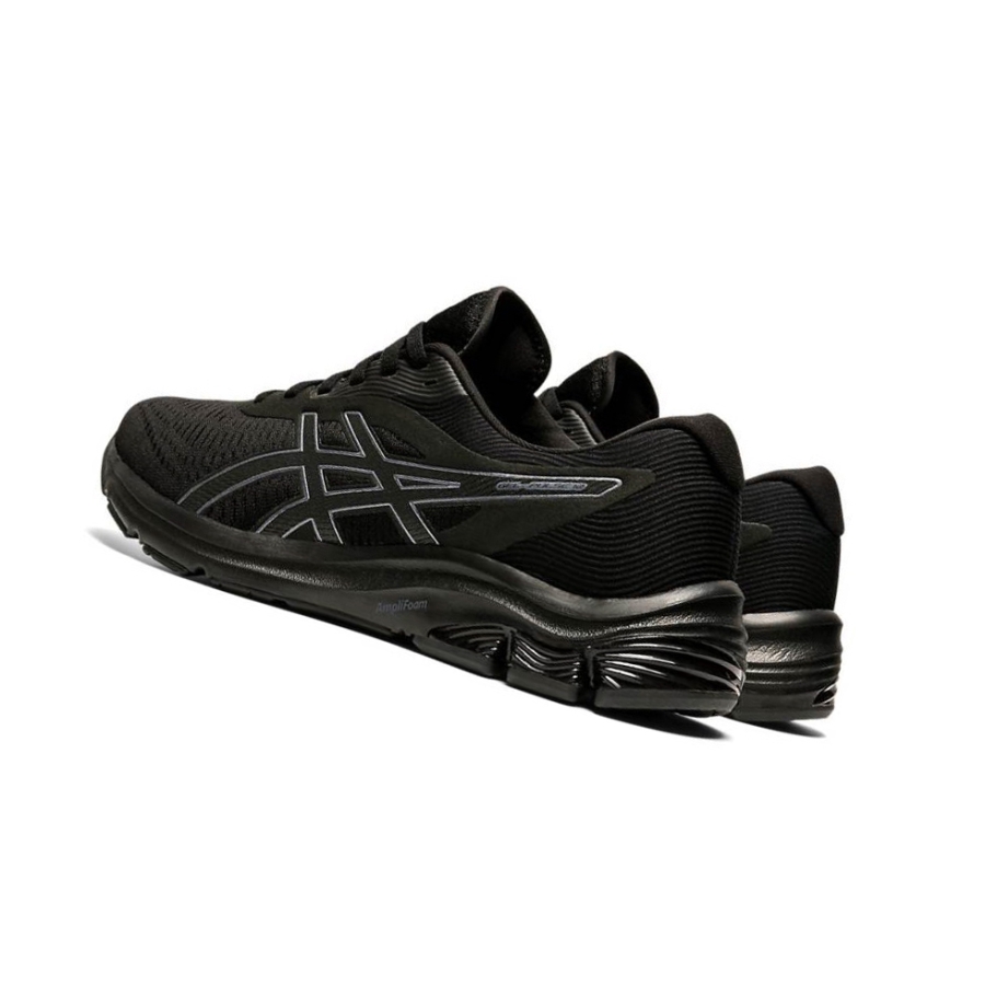 Black Men's Asics GEL-PULSE 12 Running Shoes | US65437ET - Asics Outlet Sale