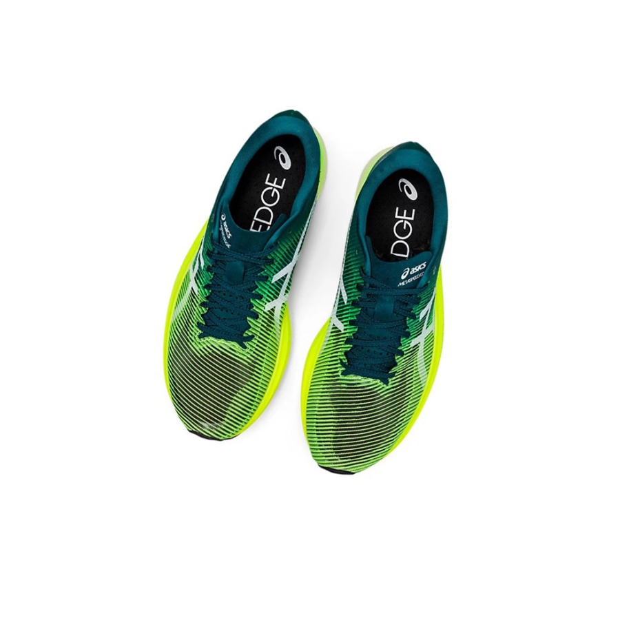 Velvet Pine / Safety Yellow Women's Asics METASPEED EDGE+ Running Shoes | US06819KL - Asics Outlet Sale