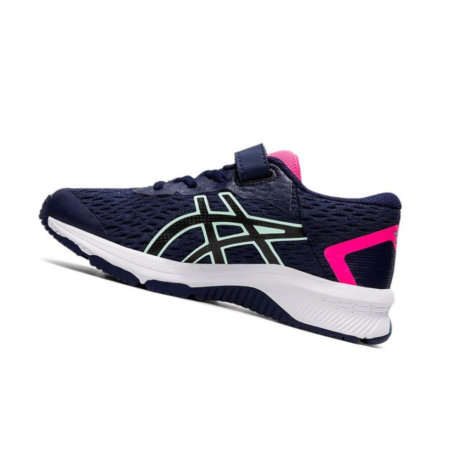 Navy Kids' Asics GT-1000 9 GS Running Shoes | US46175UV - Asics Outlet Sale