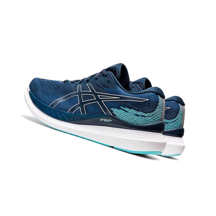 Mako Blue / French Blue Men's Asics GlideRide 3 Running Shoes | US94215BL - Asics Outlet Sale