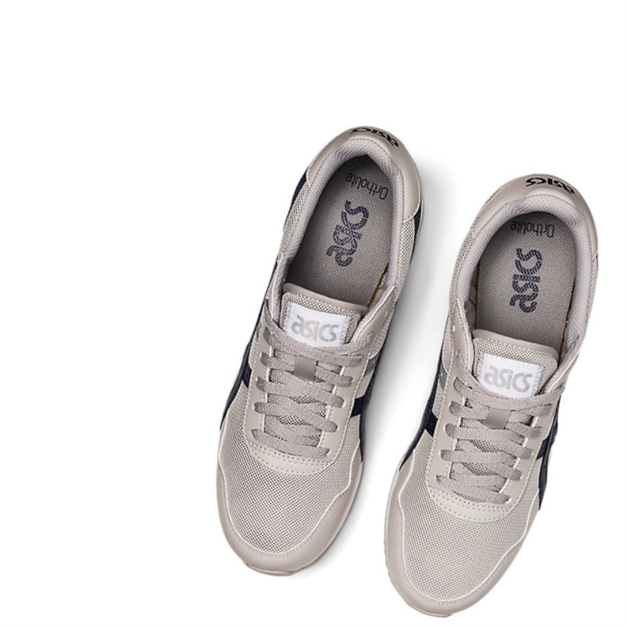 Oyster Grey / Peacoat Men's Asics TIGER RUNNER Sneakers | US38129DY - Asics Outlet Sale