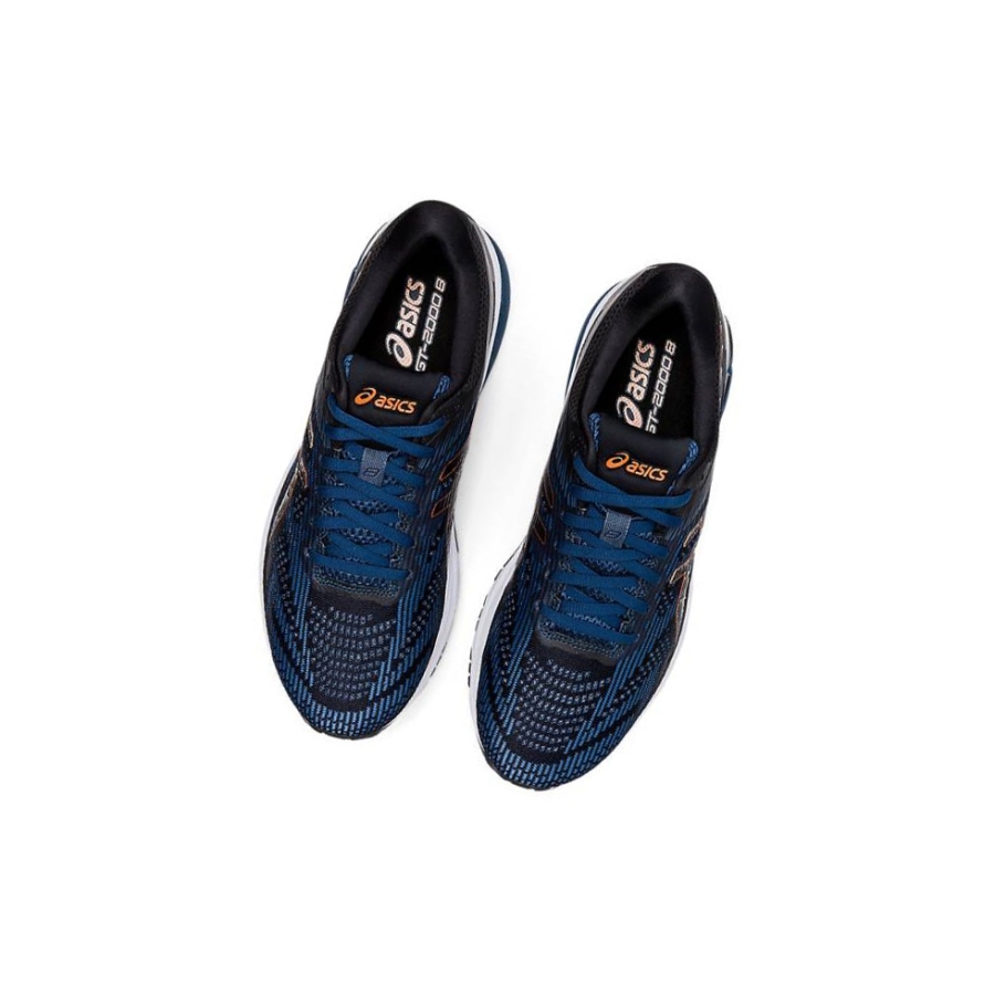 Dark Blue Men's Asics GT-2000 8 Running Shoes | US45786DA - Asics Outlet Sale