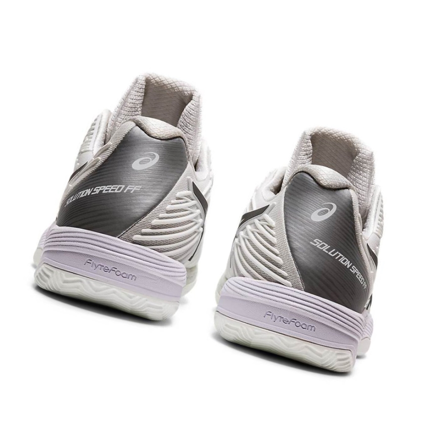 White Men's Asics SOLUTION SPEED FF 2 Tennis Shoes | US83715VR - Asics Outlet Sale