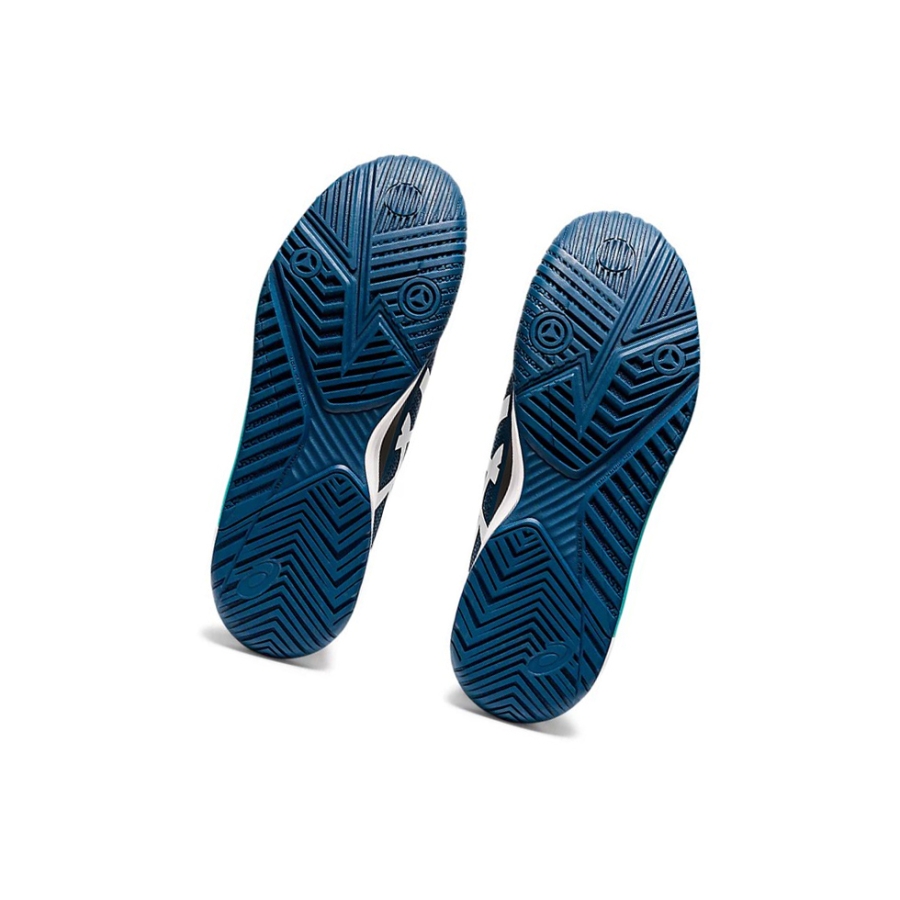 Peacoat / White Men's Asics GEL-RESOLUTION 8 Tennis Shoes | US24189GY - Asics Outlet Sale