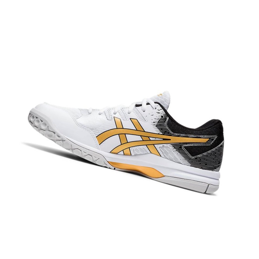 White Men's Asics GEL-ROCKET 9 Volleyball Shoes | US40972ZP - Asics Outlet Sale