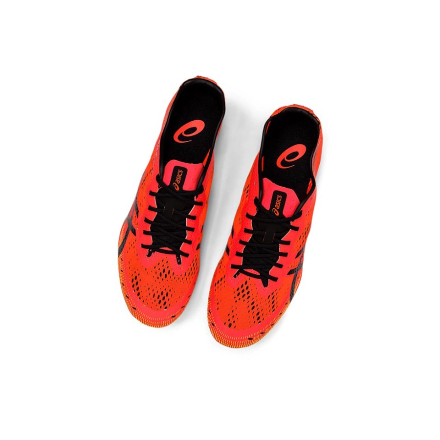 Sunrise Red / Black Men's Asics GUN LAP 2 Track Shoes | US63258ZJ - Asics Outlet Sale